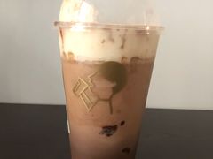 热超厚蛋糕阿华田波波-喜茶(上海正大广场店)