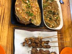 烤茄子-老四东北烧烤(桂园路店)