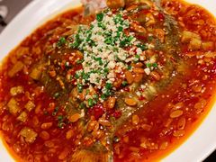 水豆鼓蒸多宝鱼-金鸭季·北京烤鸭(深业上城店)