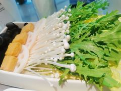 蔬菜拼盘-半天妖烤鱼(物美沁山水店)