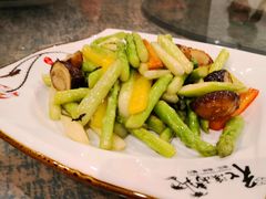 百花冬菇炒芦笋-花溪雨·森林餐厅(石基店)