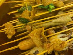 -拈签一笑黄牛肉辣卤串串