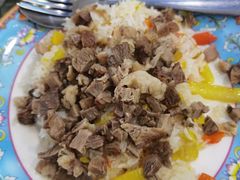 碎肉抓饭-阿吾丹的烤羊·新疆菜·抓饭·拌面(乌尔禾店)