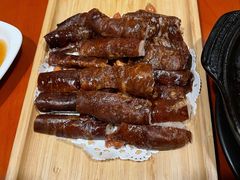 脆皮大肠-金穗园·砂锅粥.醉鸡煲火锅(长寿路店)