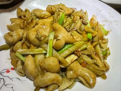 水绿菜炒大肠-客家园.山野土菜.宴席(大运城邦店)