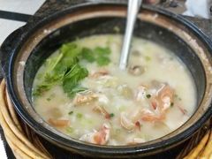 干贝海参海虾粥-如轩·海鲜砂锅粥·潮汕菜(三乡店)