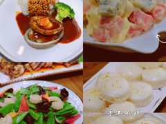 -东来菜馆•手抓海鲜家常菜•海鲜锅贴(鸽子窝店)