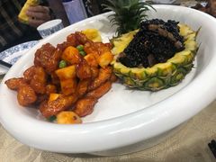 菠萝咕噜肉-煎饼卷大葱·非遗传承·潍坊菜(十笏园店)