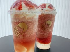雪山莓莓桂花冻-喜茶(北京五棵松华熙店)