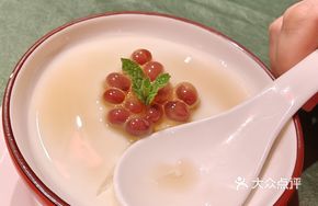 Red Bean Burst Tofu Pudding