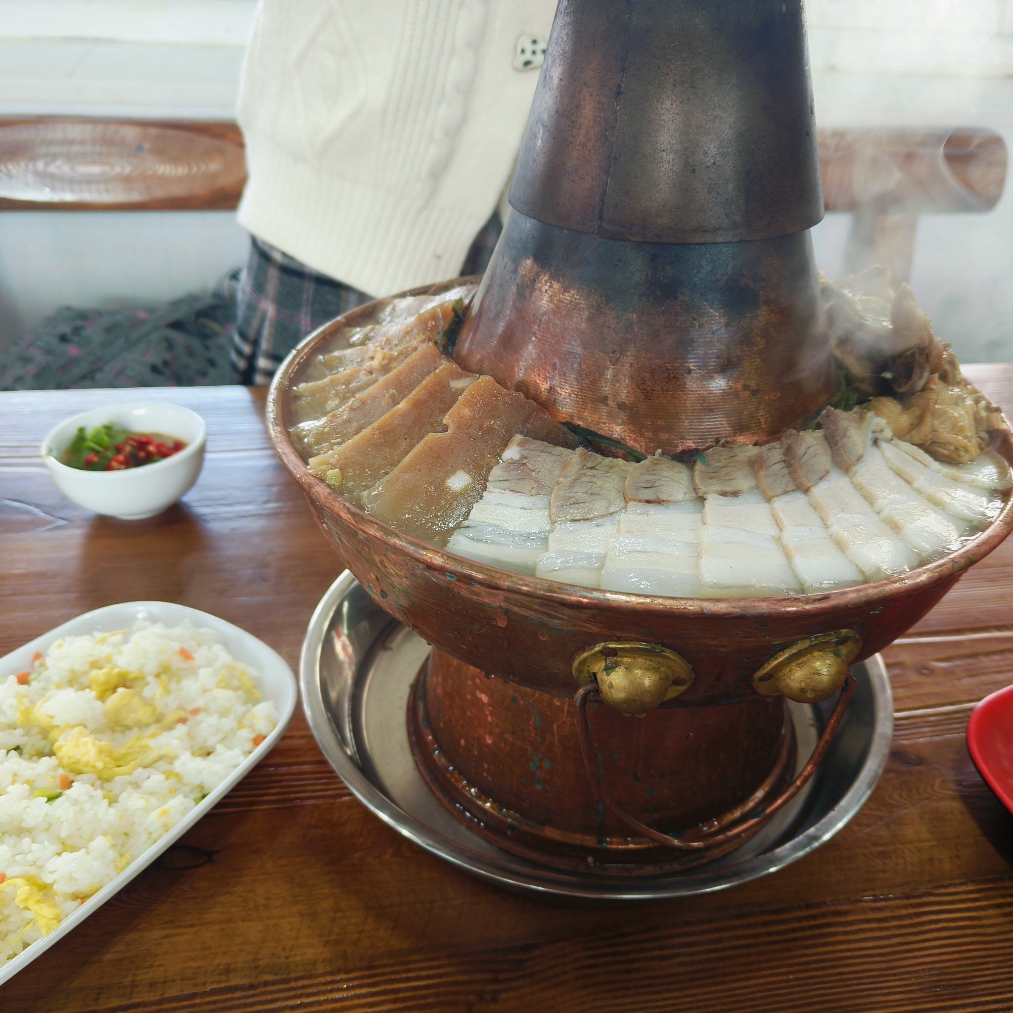 第一次吃山海关浑锅有点失望