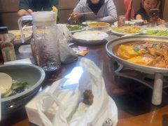 -东来菜馆•手抓海鲜家常菜•海鲜锅贴(鸽子窝店)