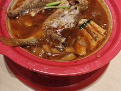渔村烧黄花鱼-吕氏疙瘩汤·海鲜新鲁菜(海州利群店)