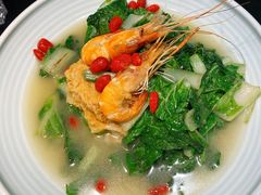 腐皮青菜-老头儿油爆虾·1987杭州烟火味(湖滨银泰in77D区店)