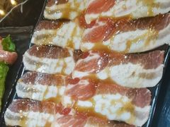 招牌五花肉-燚青春泥炉烤肉(东泰店)