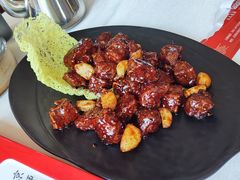 金蒜牛肉粒-登瀛楼饭庄(海河旗舰店)