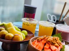 三杯饮料-花潮料理艺食馆(成都万象城店)