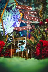 森林里的复古派对-米迪婚礼