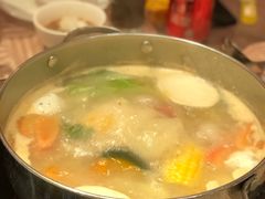 清汤锅底-金海阁海鲜火锅