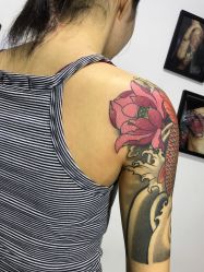 -荔刺青纹身·手穿孔饰品