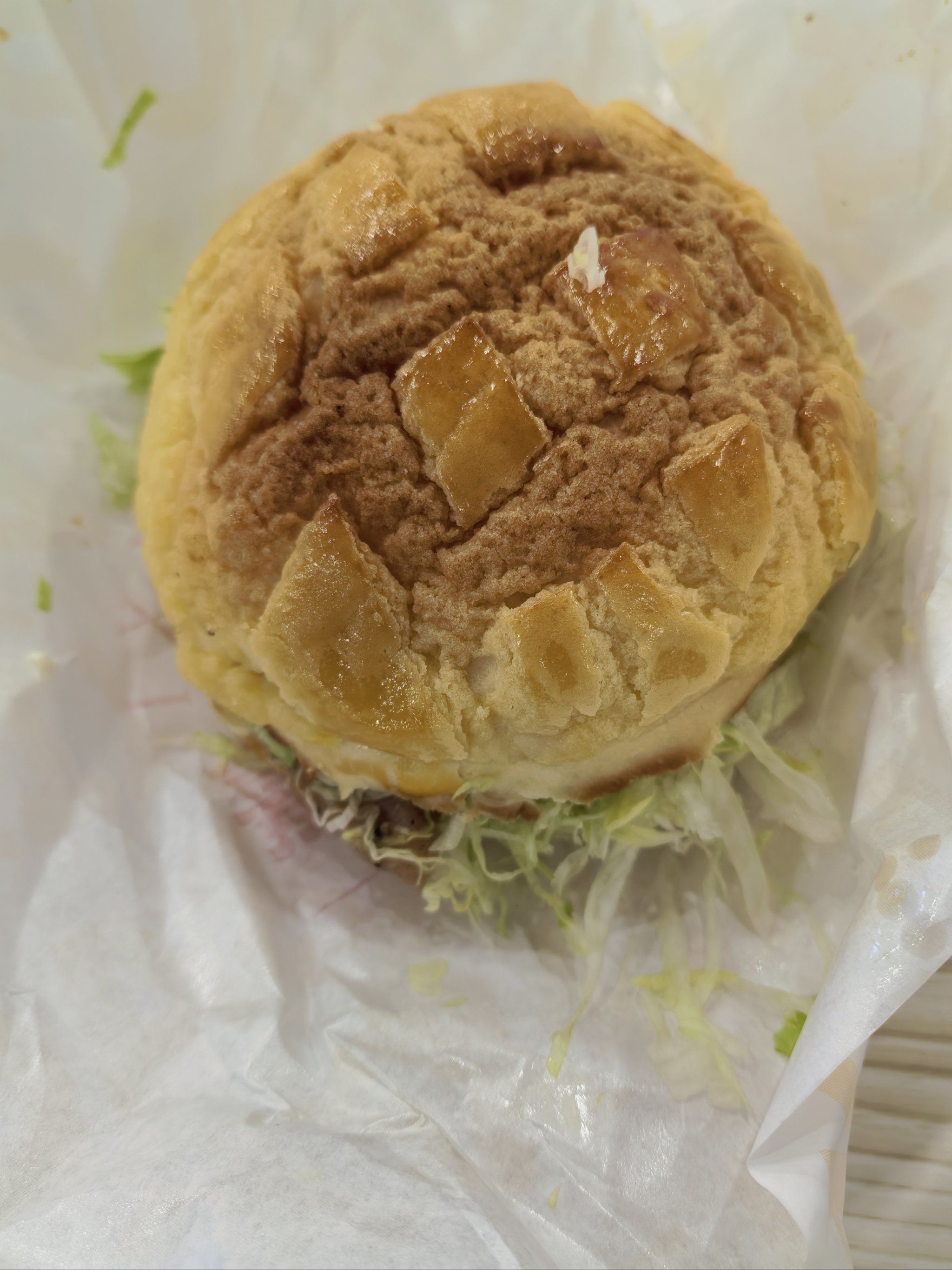 菠萝猪扒包