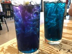 -蝶豆花蓝面条
