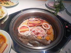 -绿岛港轩海鲜烤肉涮锅自助餐厅