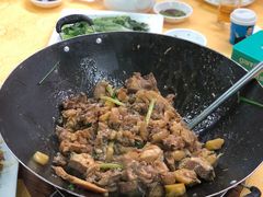 鳝鱼焖鸡-权哥美食农庄