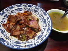 酱爆猪肝浇头-腔调面(斜土路店)
