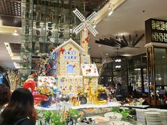 自助取餐区-三英温泉度假酒店-自助餐厅