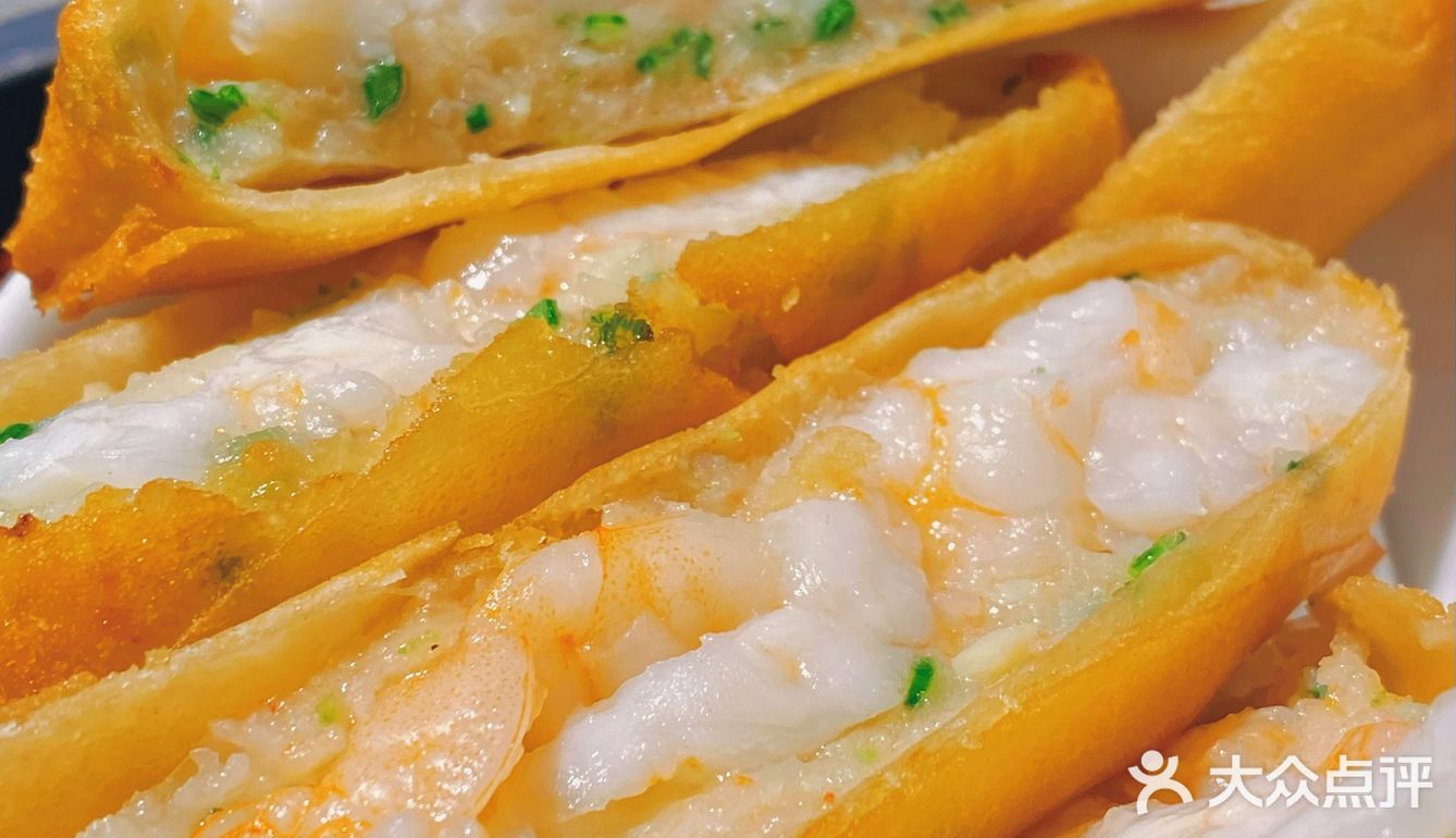 他们家真·虾肉春卷真的惊艳❗️我一个人吃两份…