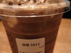 熔岩黑巧摩卡星冰乐（大杯）-星巴克(枣阳路店)
