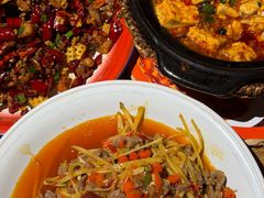 火爆仔姜牛肉丝-懒人盐府人家(安贞店)
