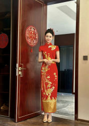 -禾米旗袍妈妈装礼服定制(嘉业国贸店)