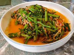 酸笋炒空心菜-浩海火烧云傣家菜(京广店)