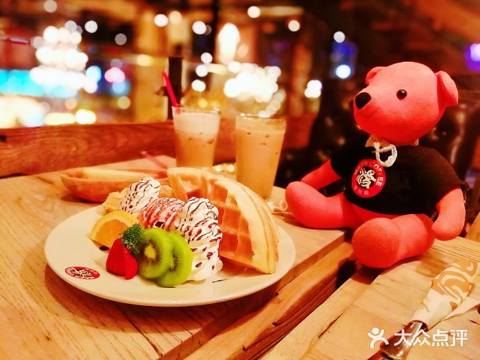 漫咖啡(南亚店)华夫饼图片