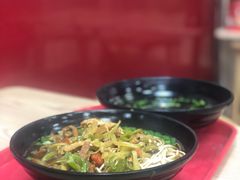 青椒干子肉丝面-瞻老元面馆(双塘路店)