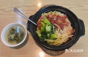 Sauce-dried Tofu and Lap Cheong Claypot Rice