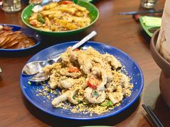 椒盐九肚鱼-君悦酒店·1881·北京烤鸭