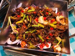 铁板牛肉-昱龙大盆牛蛙馆(三兴街总店)