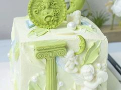 -咖咖熊蛋糕定制·蓝风车动物奶油