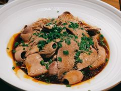 葱油嫩腰花-老头儿油爆虾(金鹰世界店)