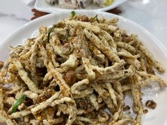 干炸茶树菇-老四川平头酸菜鱼(衙前店)