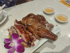 烧鹅双拼例牌-香港新发烧腊茶餐厅(水围店)