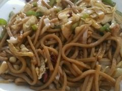 五花肉炒莜面-金鸡滩烩菜馆