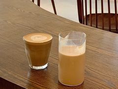澳洲白咖&nbsp;Flat&nbsp;White-fishtank鱼缸咖啡(三山街店)