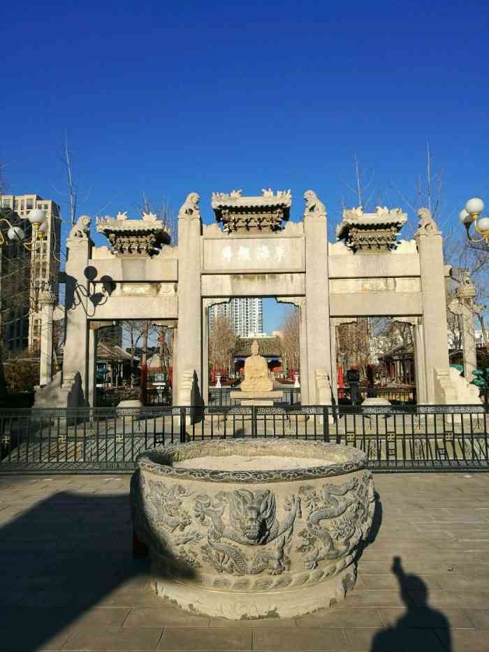 三宫古建筑群-"天津著名古建筑之一. 古往今来,多少游.