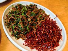 香辣肉丝-姥姥家春饼店(惠新东街店)