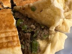 毛牛肉烤饼-卡万金特色藏餐