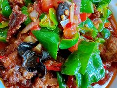 -歹歹的加个面过油肉拌面